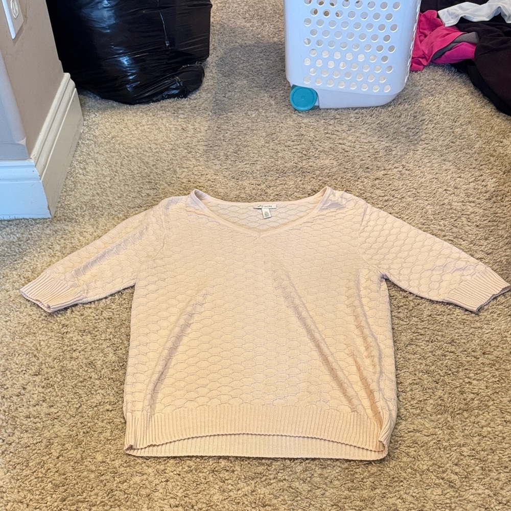 Ella Moss Women's Cream Sweater